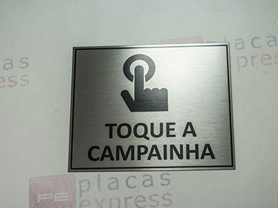 Placa de sinalização